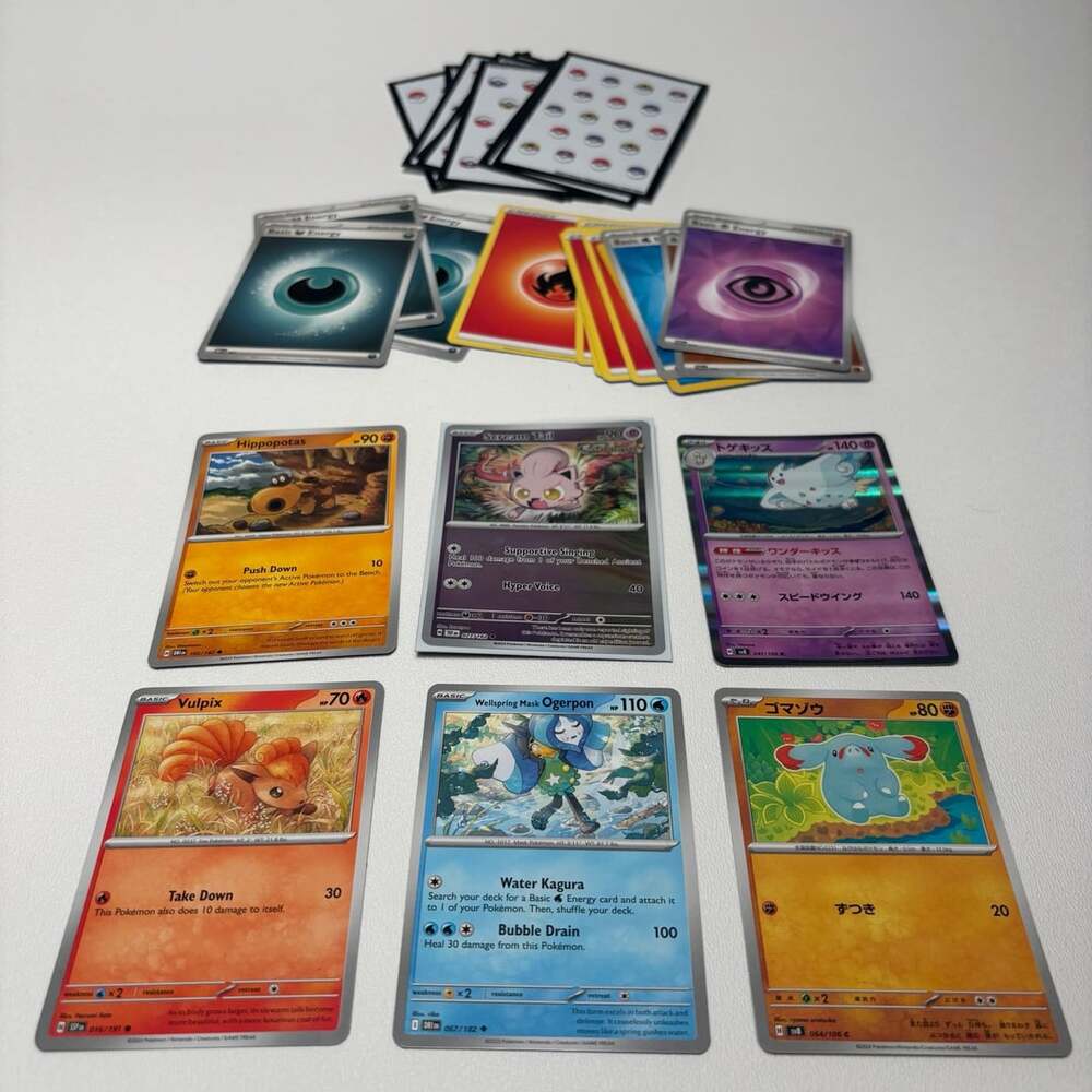 Pokemon Card Lot With Vintage Energy And Modern Cards